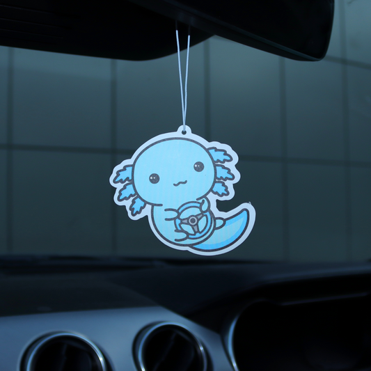 Blue Axolotl Air Freshener