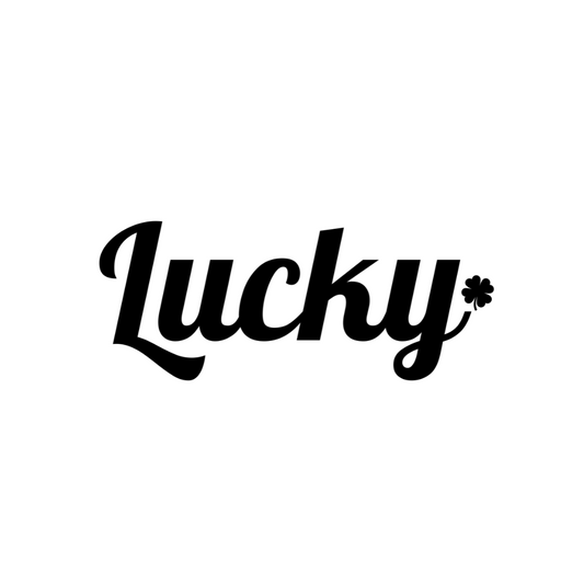 'Lucky' Windscreen Banner