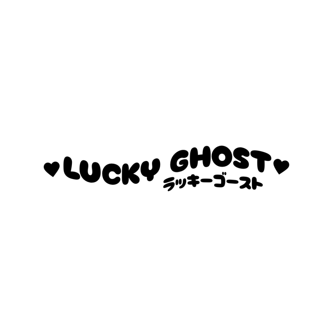 Cute Lucky Ghost Decal