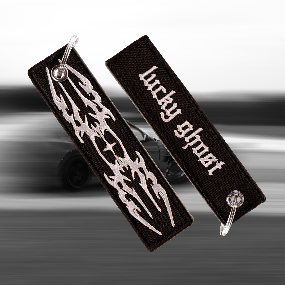 White Cyber Storm Jet Tag