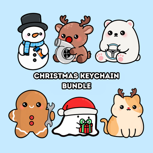 Christmas Keychain Bundle